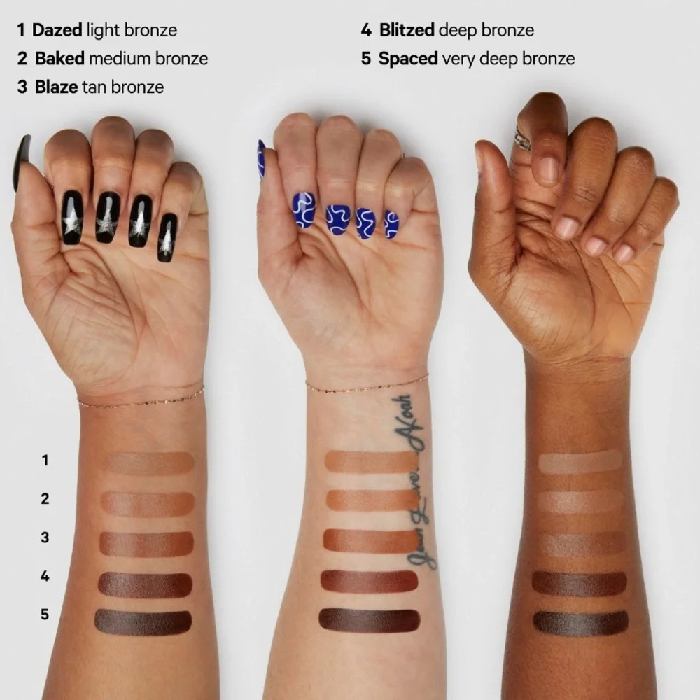 New Milk Makeup Matte Cream Bronzer Stick - Blitzed - Deep Bronze